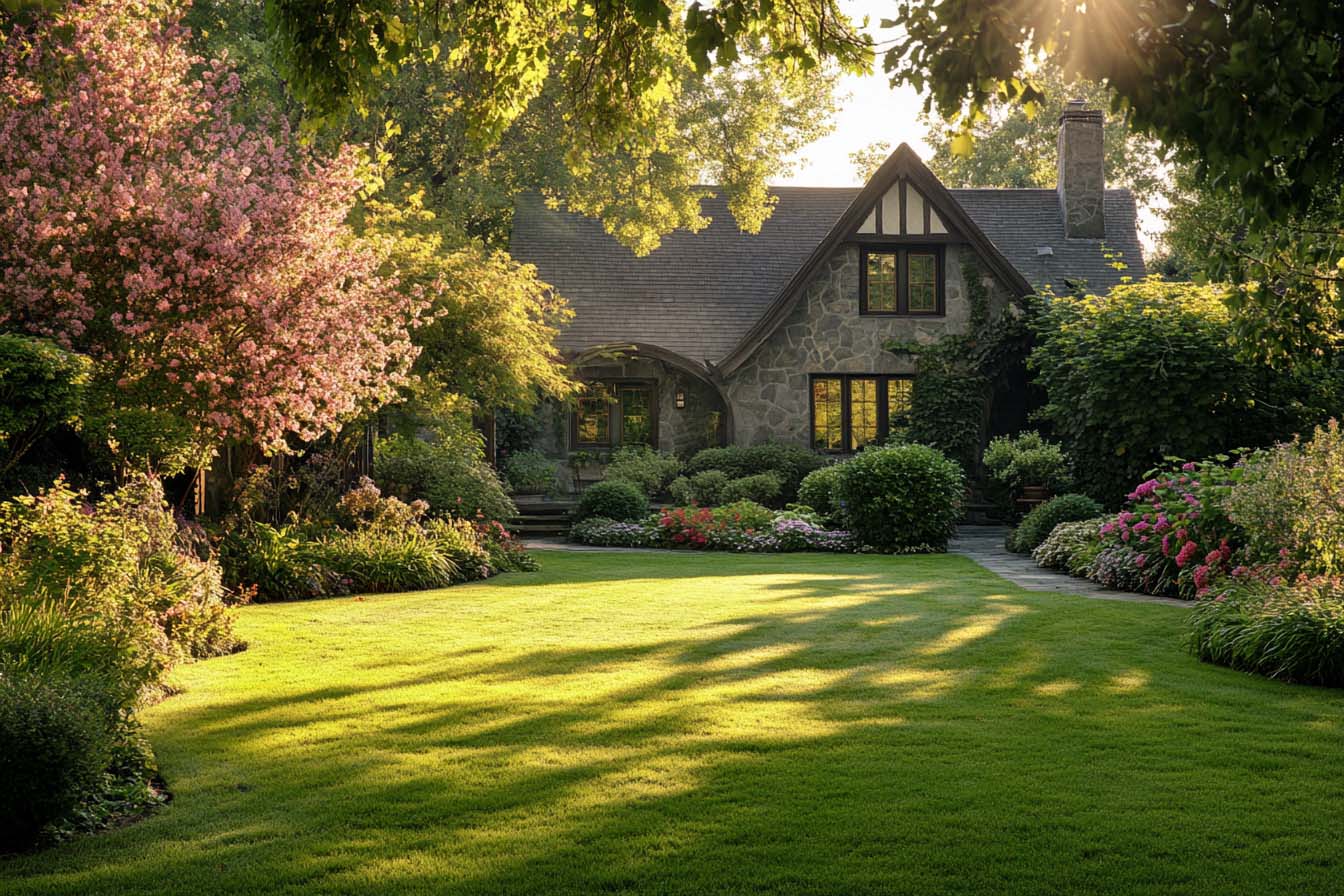 Landscaping with Tudor Green